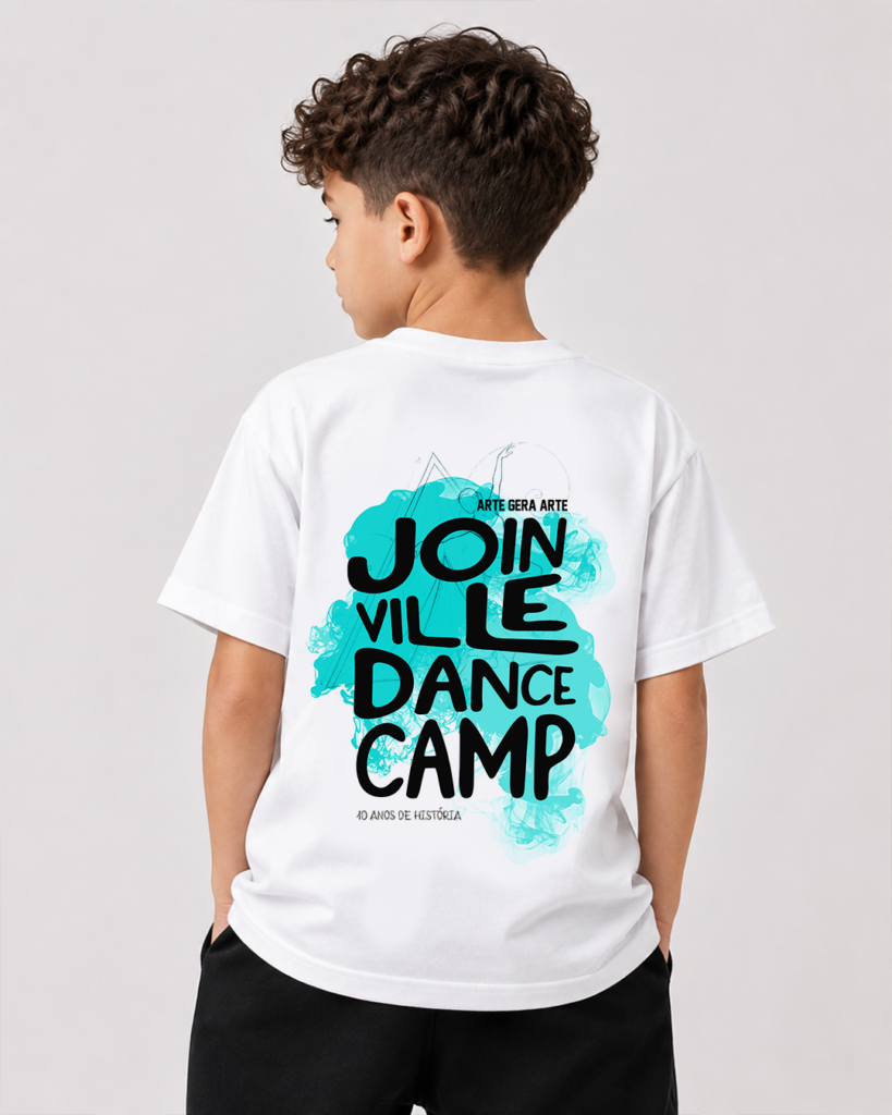 Camiseta Oficial Infantil Branca