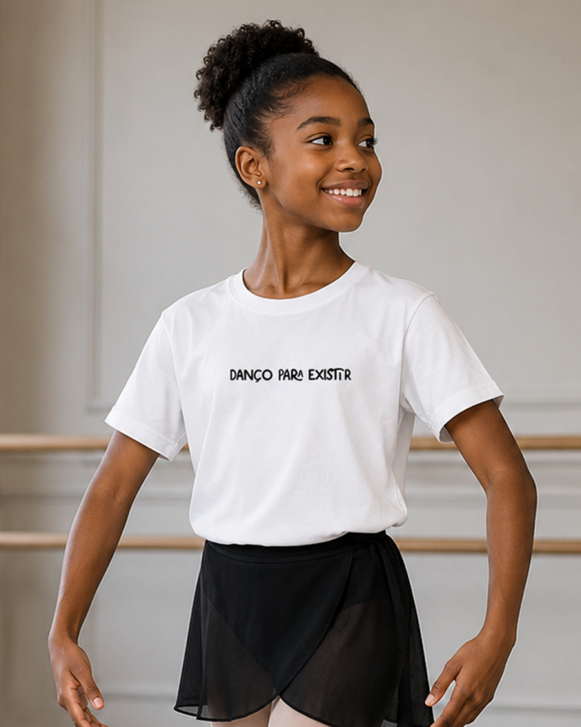 Camiseta Oficial Infantil Branca